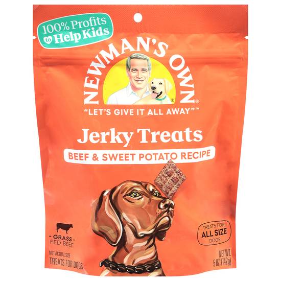 Newman's Own Beef & Sweet Potato Jerky Treats (5 oz)