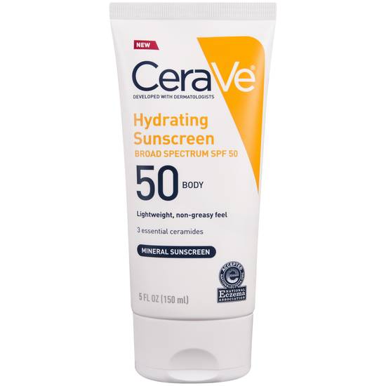 CeraVe Mineral Sunscreen Lotion SPF 50 (5 oz)