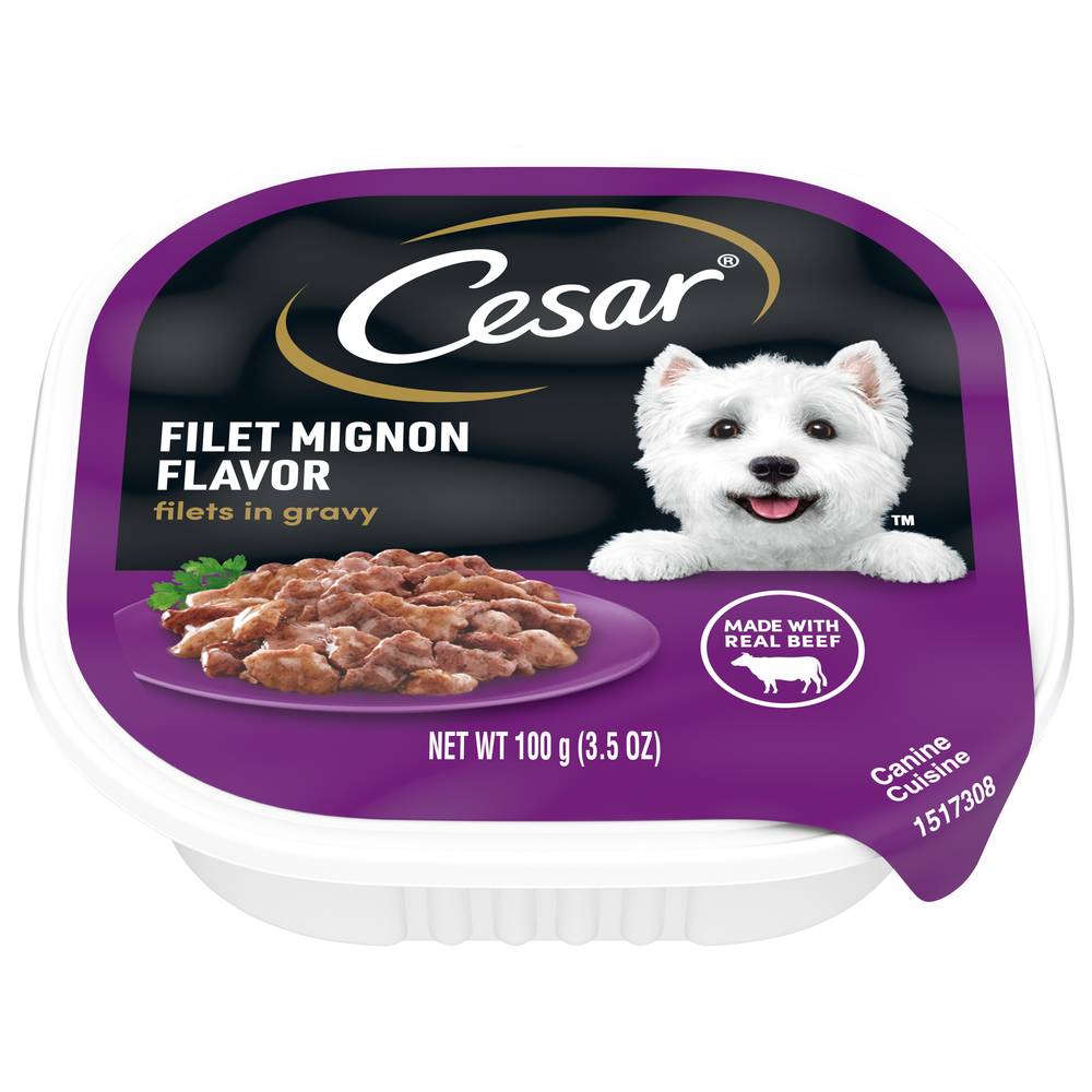 Cesar Canine Cuisine Filet Mignon Flavor (3.5 oz)