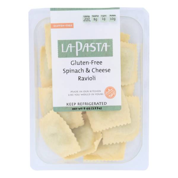 La Pasta Gluten Free Spinach & Cheese Ravioli