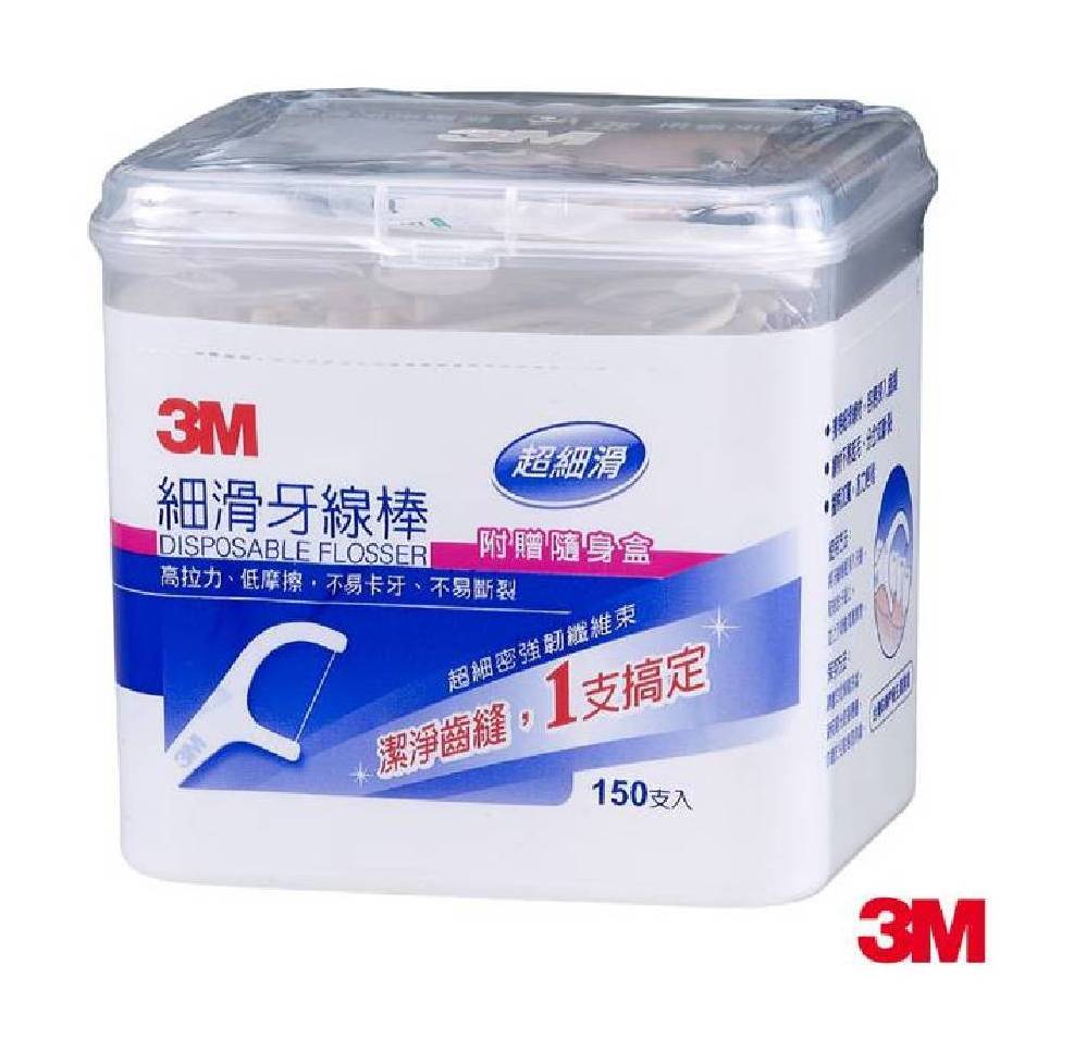 3M細滑牙線棒150支#4710367313366