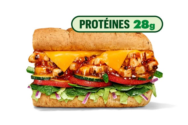 Le frais et actif poulet teriyaki aux oignons doux