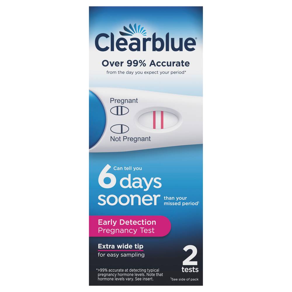 Clearblue Early Detection Pregnancy Test (2 ct)