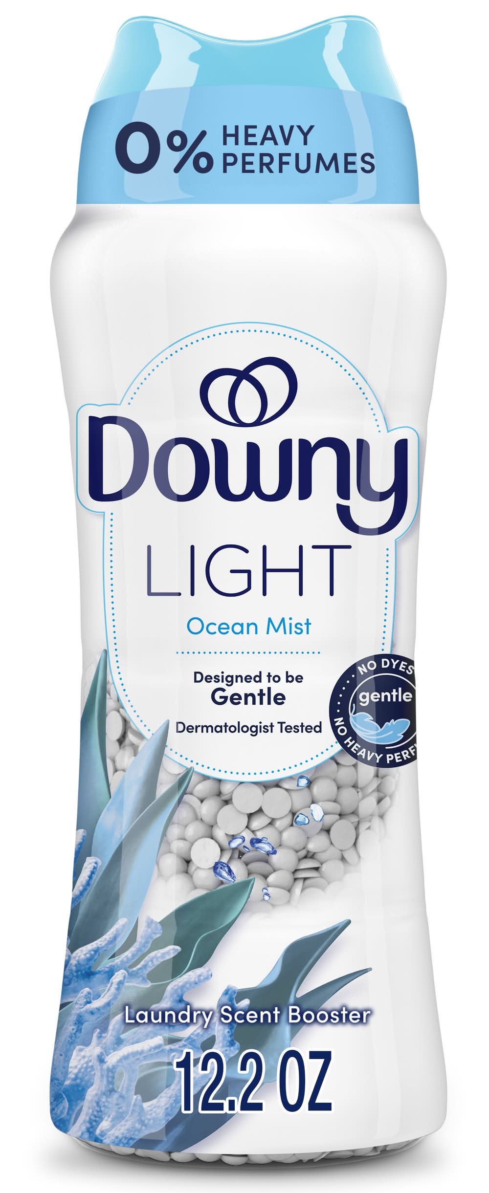 Downy Light in Wash Scent Booster Beads, Ocean Mist (12.2 oz)