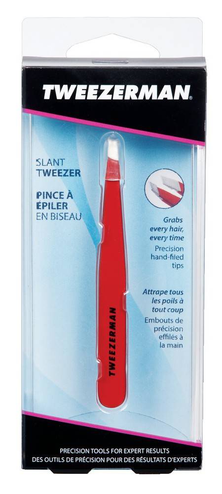 Tweezerman Red Slant Tweezer (1 unit)