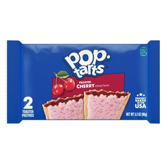 Pop-Tarts Frosted Cherry Toaster Pastries (2 ct)