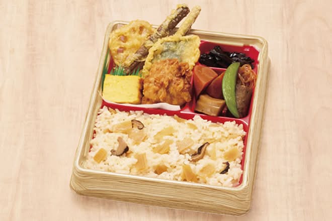 唐揚入り 竹の子弁当