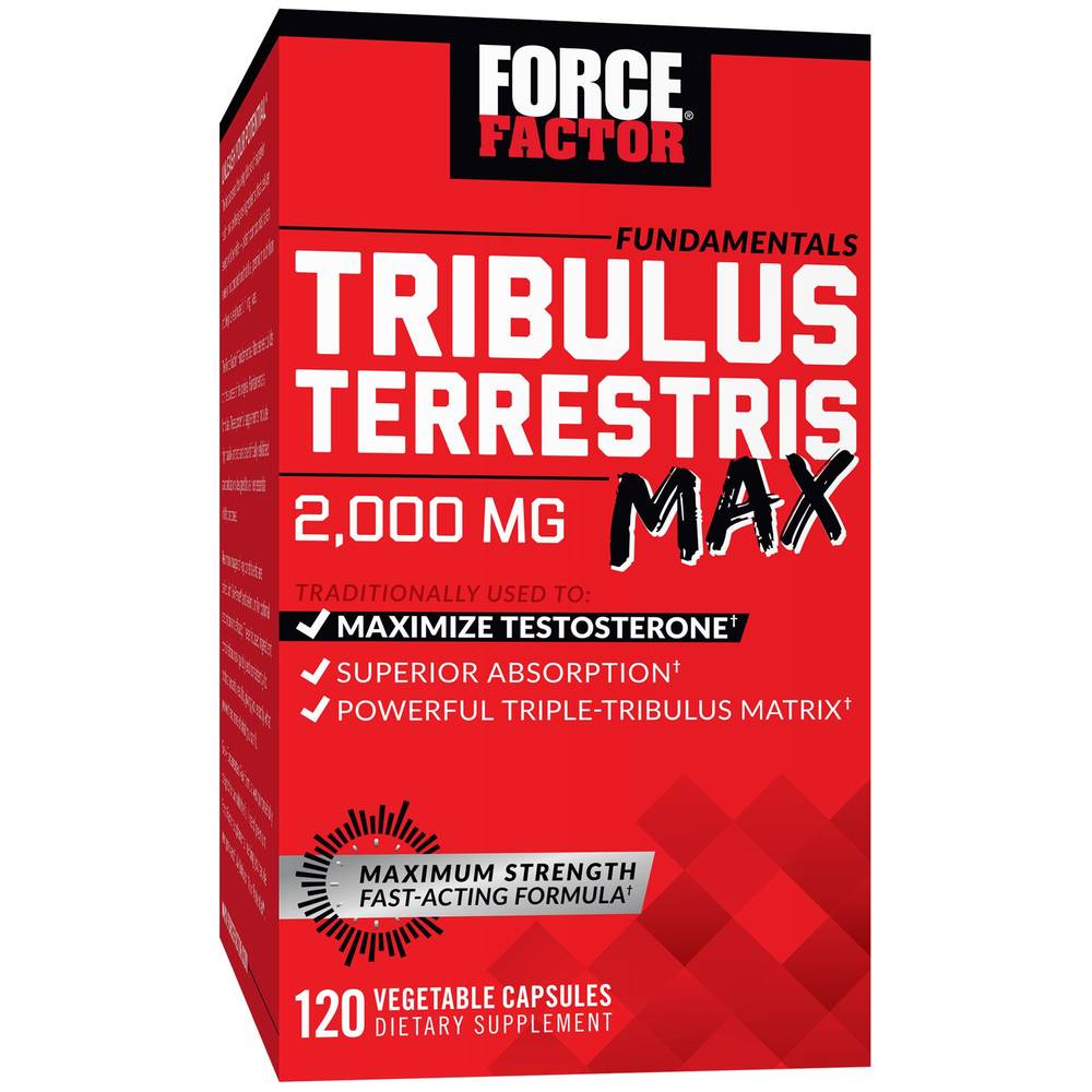 Tribulus Terrestris Max – Testosterone Booster For Men (120 Vegetable Capsules)