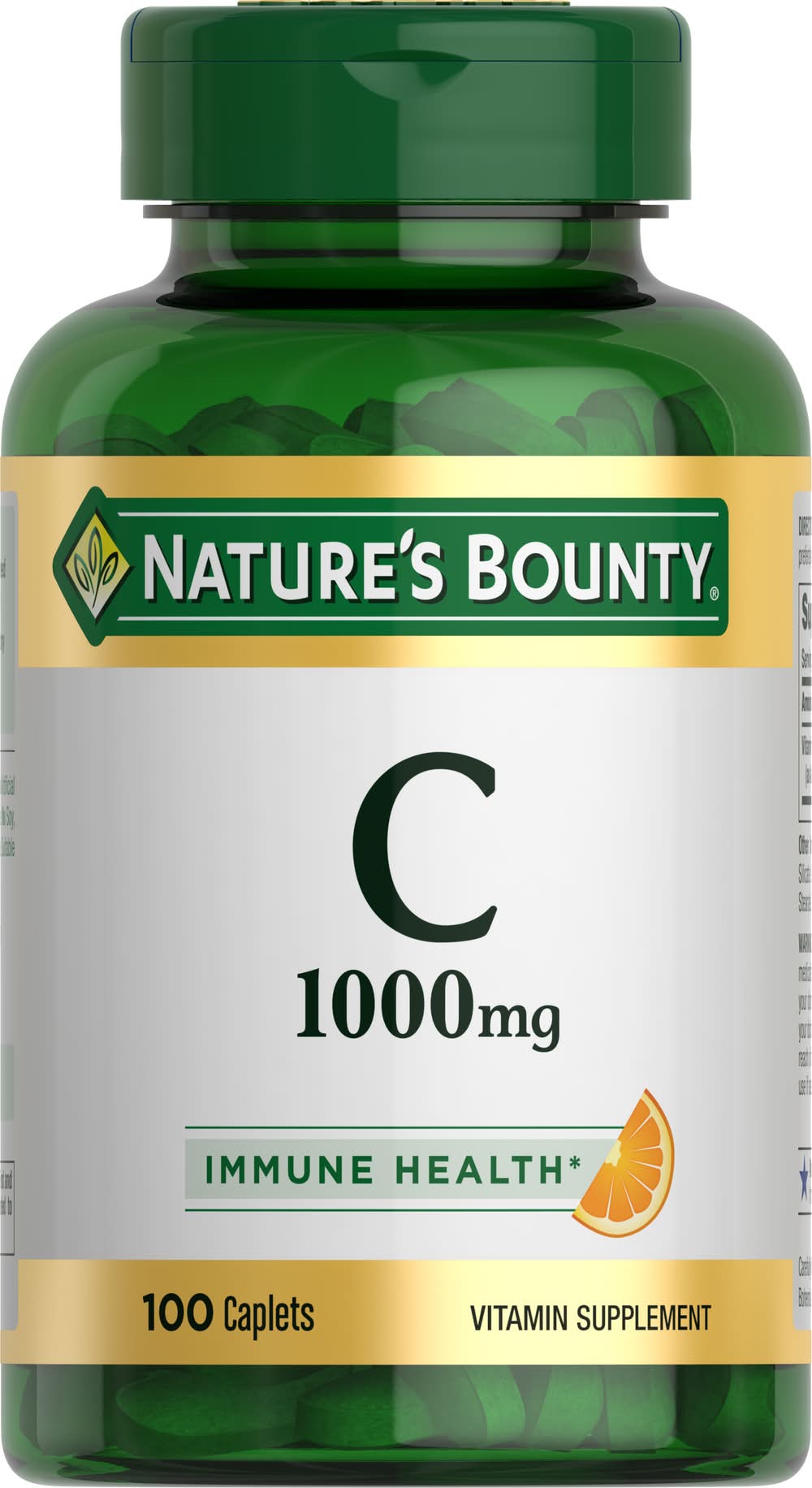 Nature's Bounty Vitamin C 1000mg Caplets (6.4 oz)