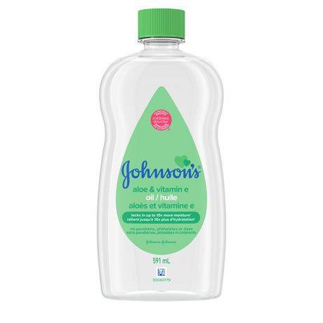 Johnson's Baby Oil, Aloe Vera (591 ml)