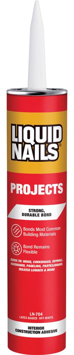 Liquid Nails Interior Projects Acrylic Latex Construction Adhesive 10 Oz