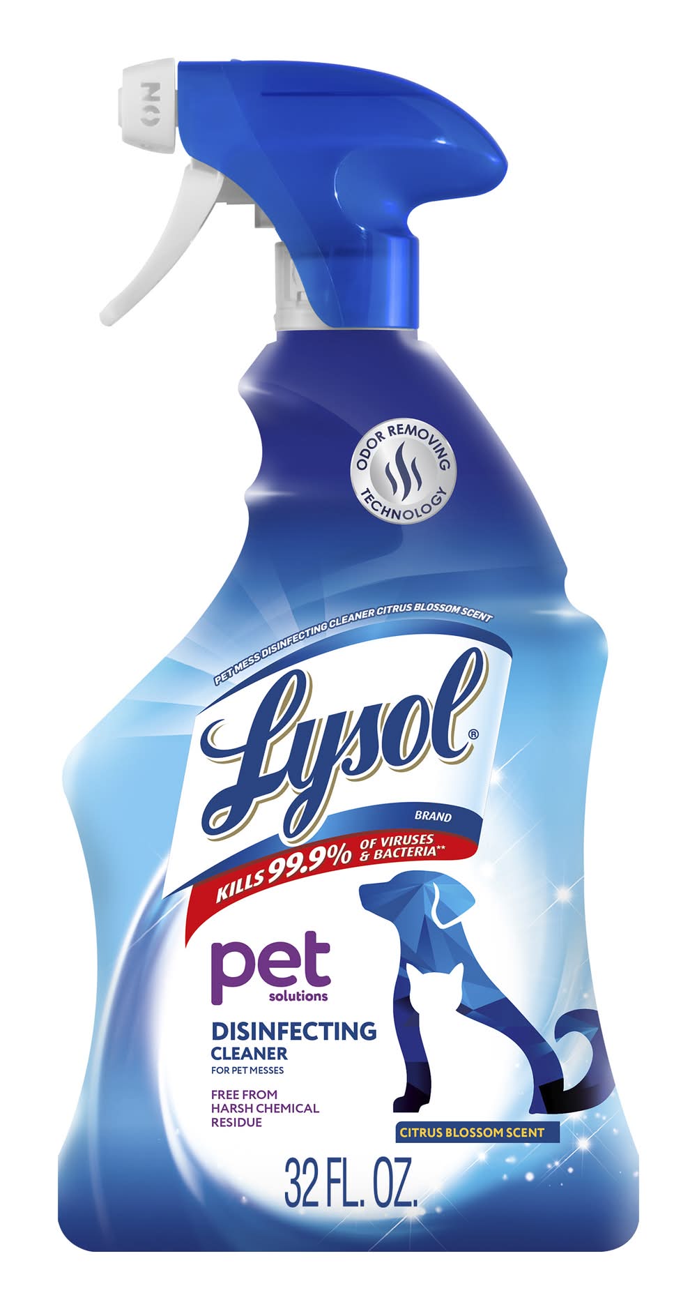 Lysol Pet Solutions Disinfecting Cleaner, Citrus Blossom (32 fl oz)