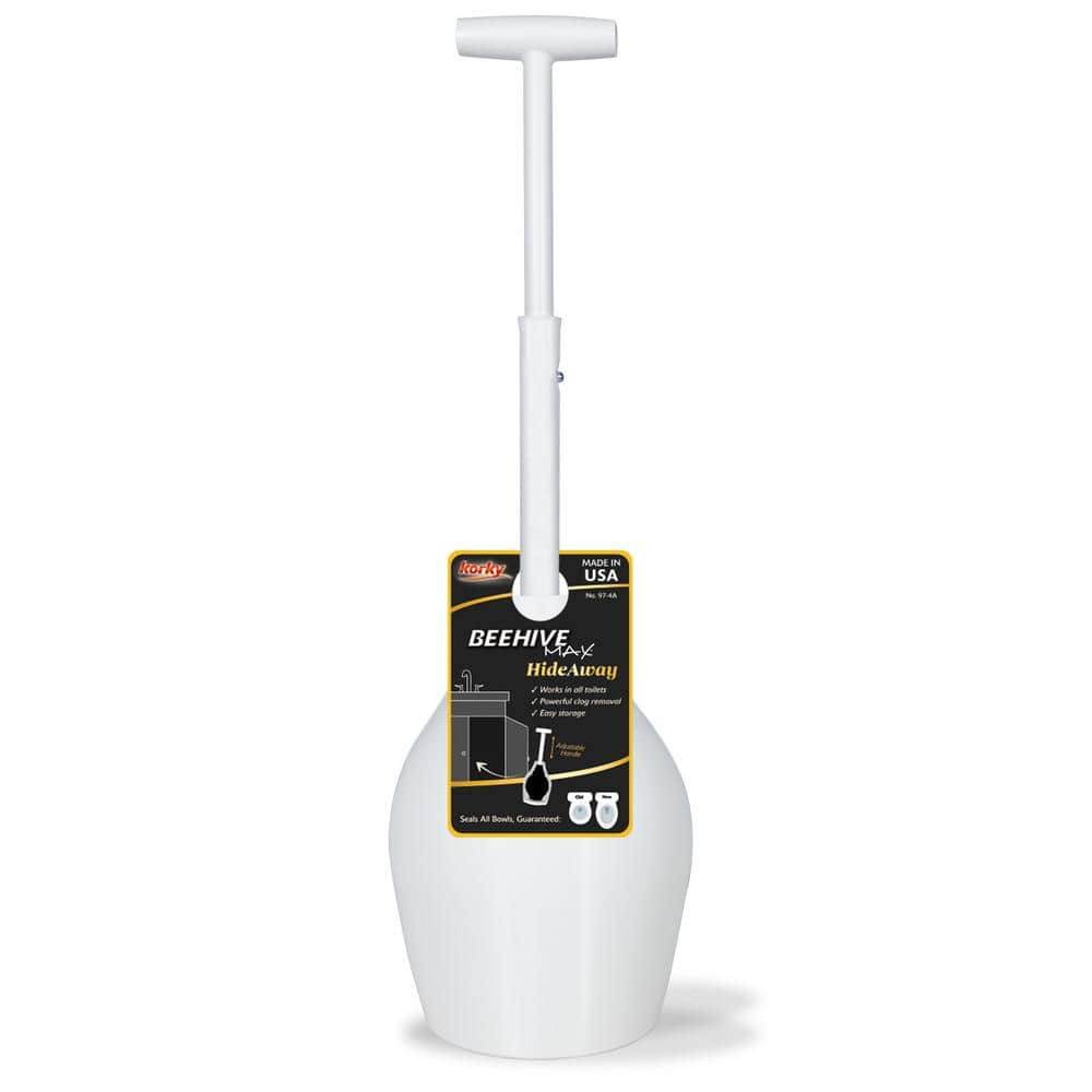 Korky Beehive Max Hideaway Toilet Plunger