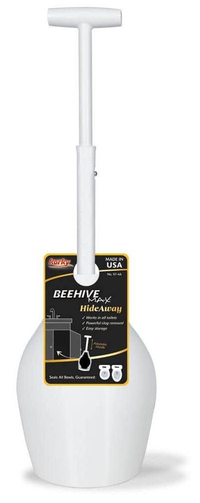 Beehive Max Hideaway Toilet Plunger
