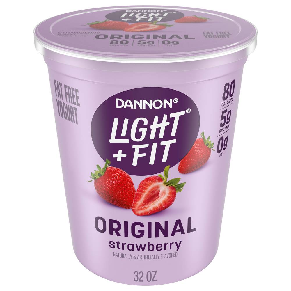 Light + Fit Strawberry Nonfat Yogurt (2 lbs)