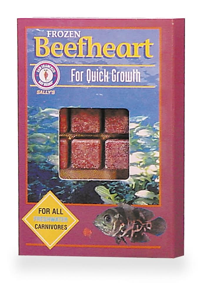 San Francisco Bay Brand® Sally's Frozen Beefheart™ Fish Food (Size: 3.5 Oz)