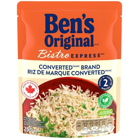 BEN'S ORIGINAL - Riz express Basmati 250 g BEN'S…
