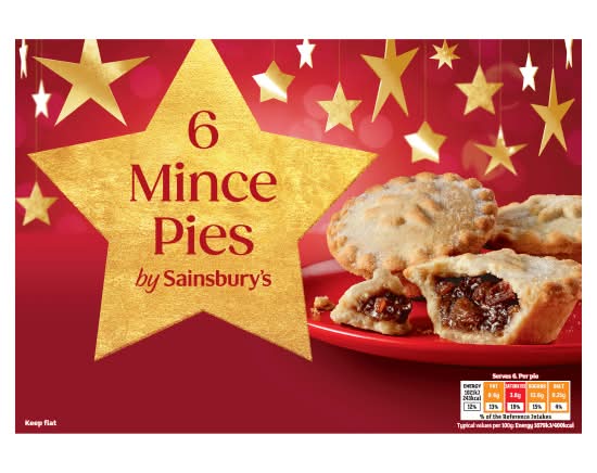 Sainsbury's Mince Pies (6 pack)