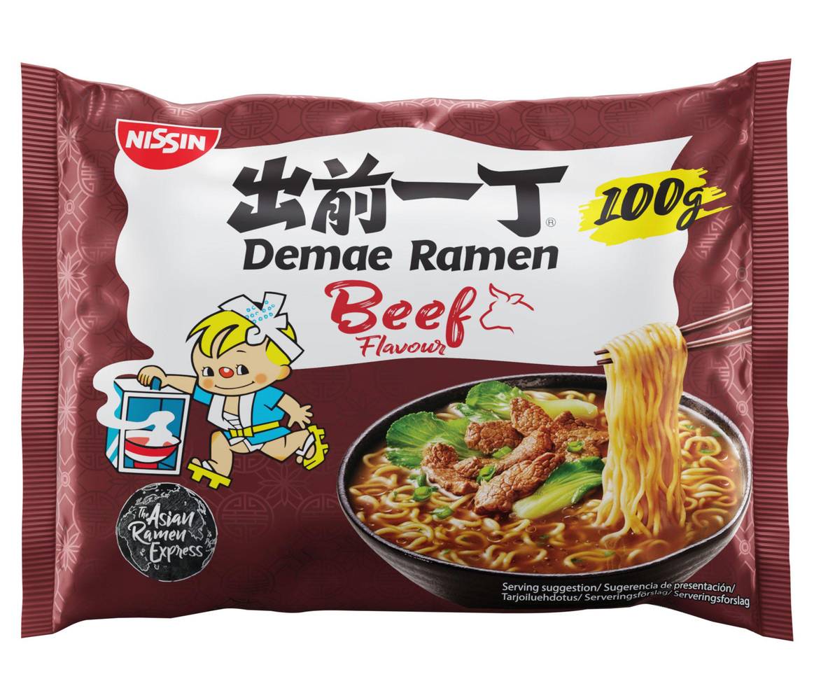 Nissin Beef, Demae Ramen (100g)