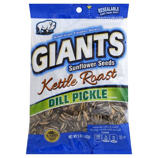 Giants Kettle Roast Sunflower Seeds (dill pickle)