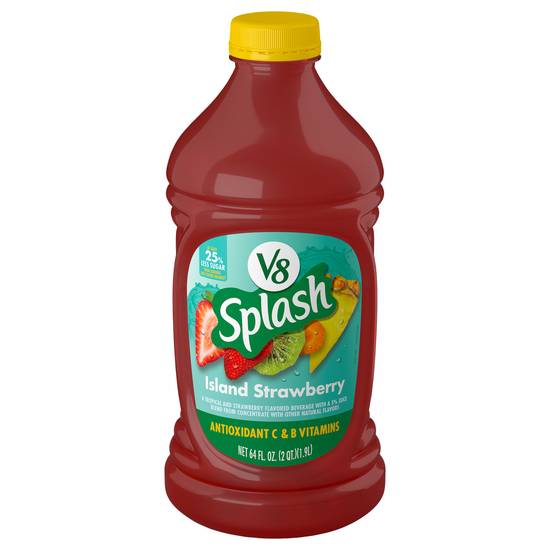 V8 Splash Island Strawberry Juice (64 fl oz)