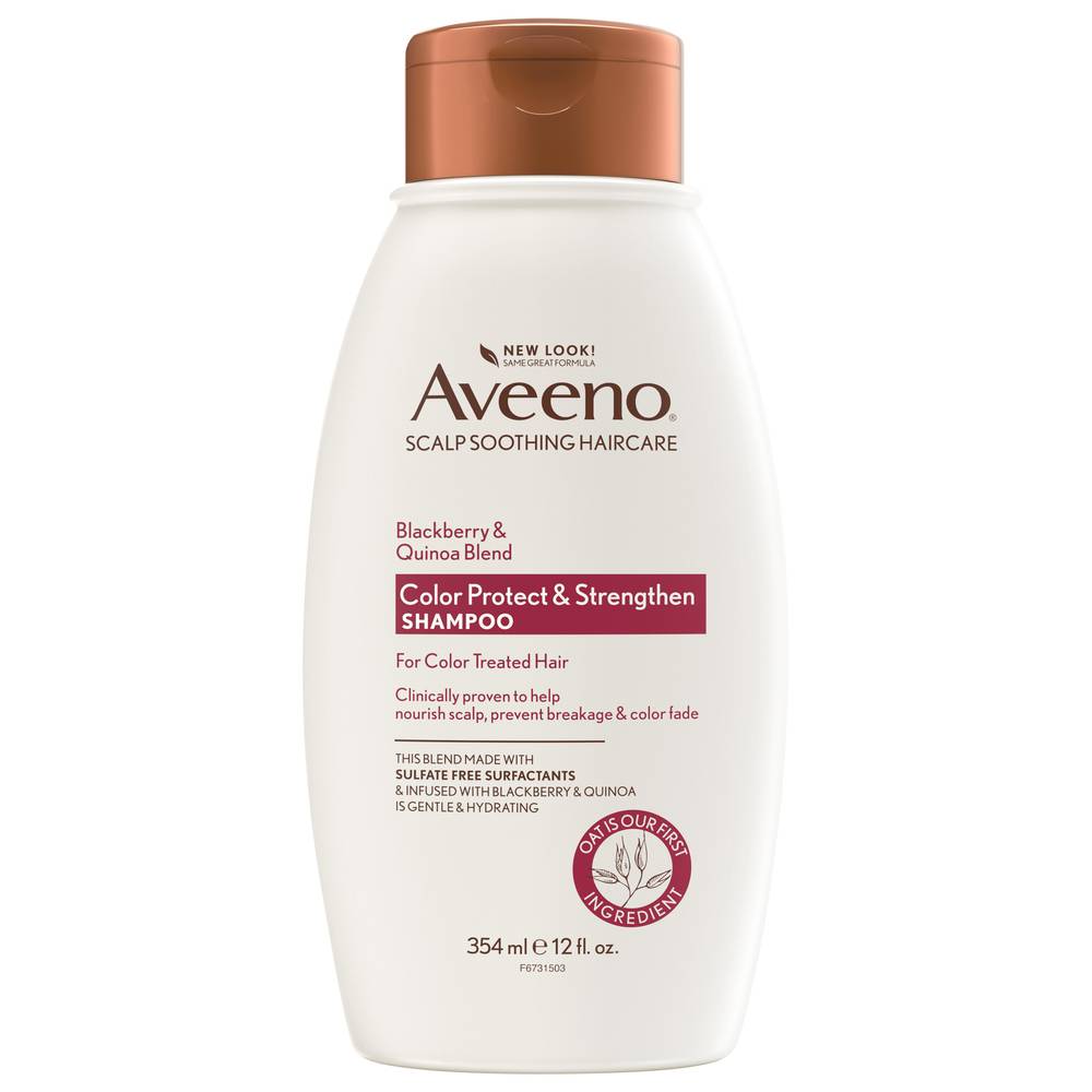 Aveeno Blackberry Quinoa Protein Blend Shampoo (12 fl. oz)