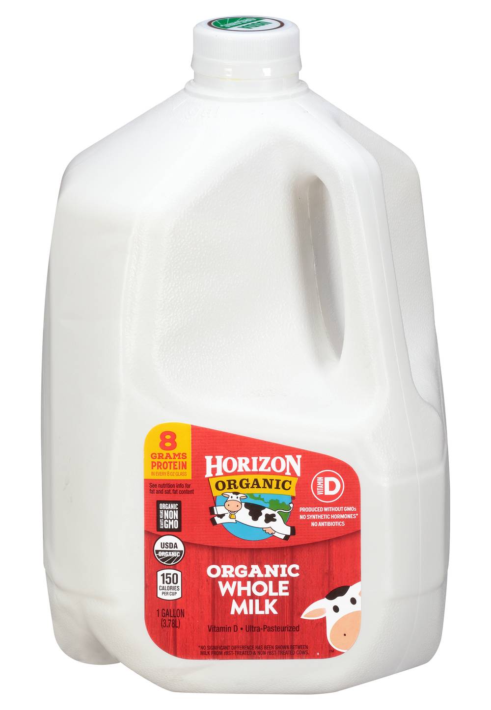 Horizon Organic Whole High Vitamin D Milk (3.75 L)