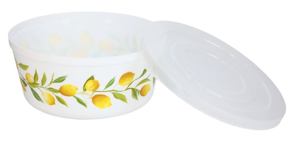 Round Printed Fridge Container 48 oz