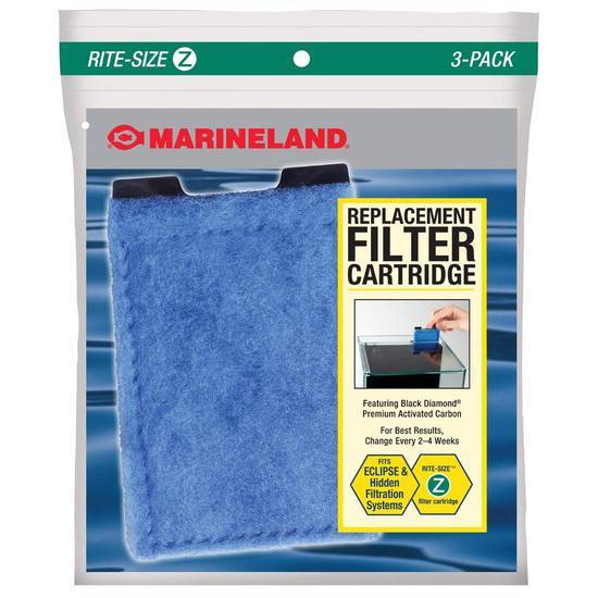 Marineland Eclipse Ready-To-Use Filter Cartridges For System 3 and Eclipse Explorer ( large)