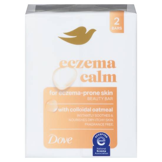 Dove Eczema Calm Beauty Bar With Colloidal Oatmeal
