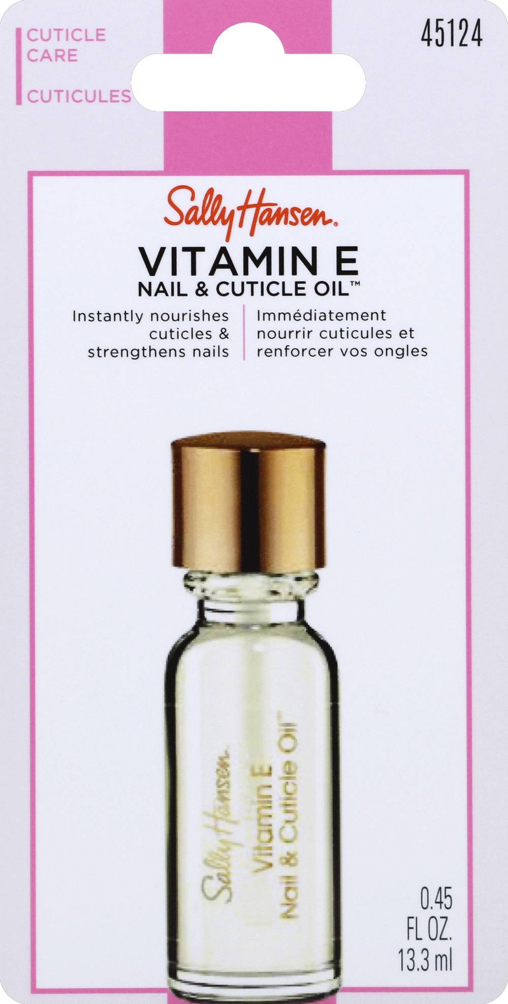 Sally Hansen Vitamin E Nail & Cuticle Oil (0.45 fl oz)