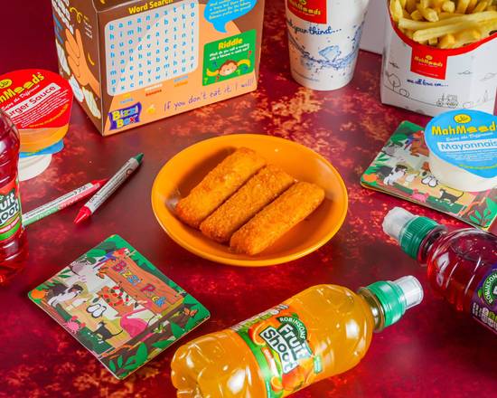 Kids Fish Fingers Meal
