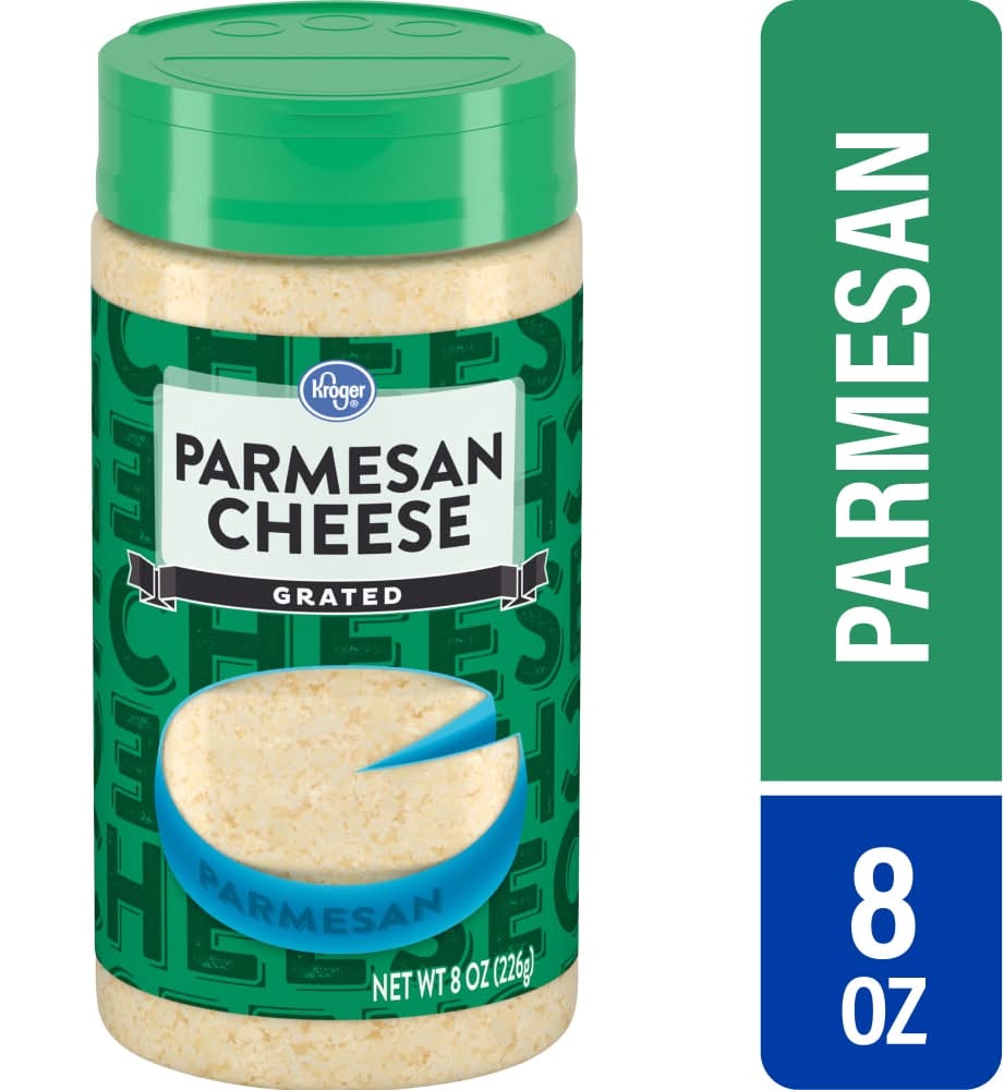 Kroger Grated Cheese, Parmesan (8 oz)