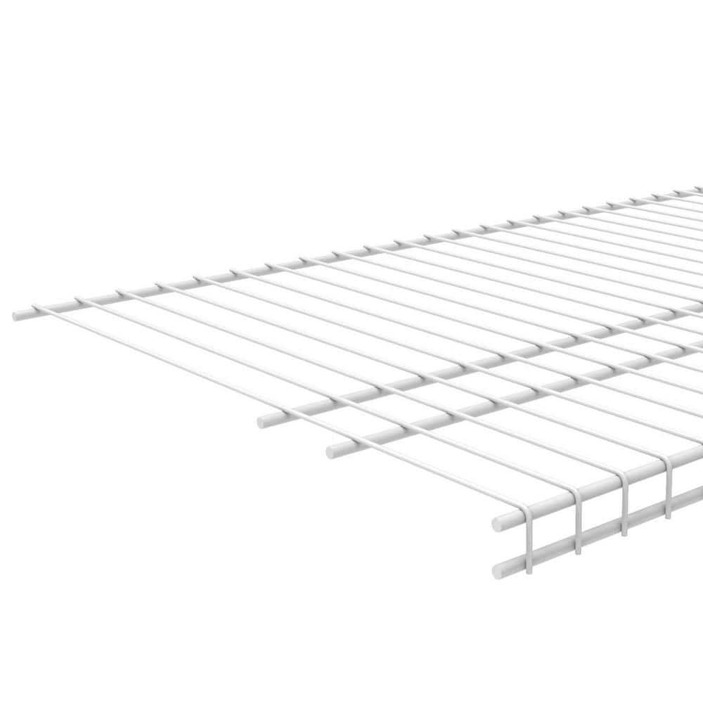 Closetmaid Superslide 72 In. W X 16 In. D White Ventilated Wire Shelf