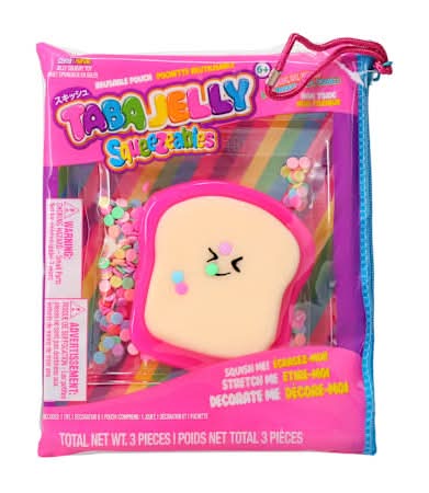 Taba Jelly™ Squeezeables Scented Jelly Squish Toy Pink Sandwich