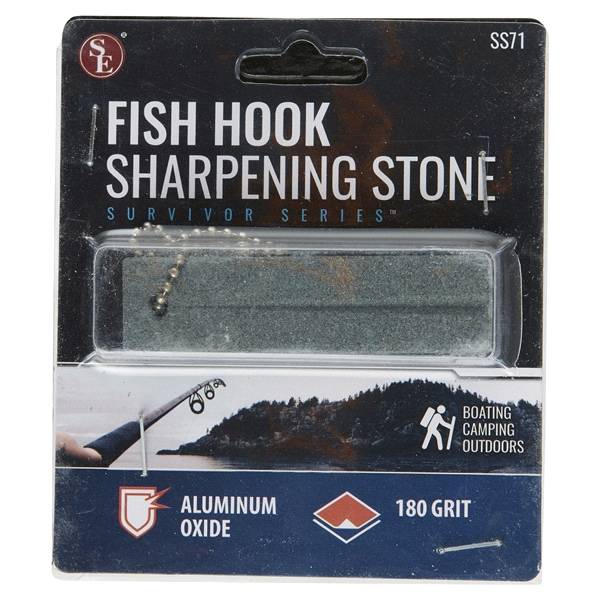 S & E Fish Hook Sharpening Stone Survivor Series, 1 ct