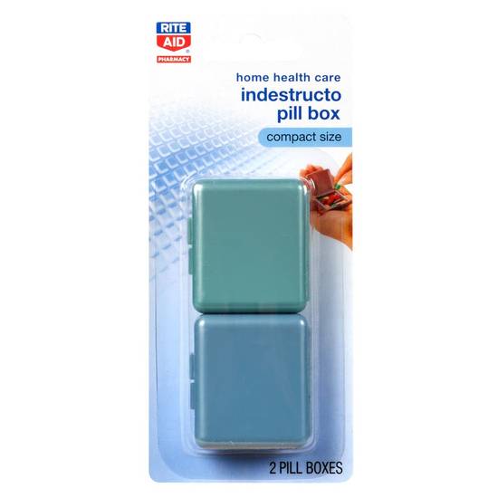 Rite Aid Indestructo Pill Box - 2 pk