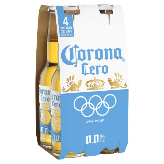 Corona Cero Alcohol Free Beer (4 x 330ml)