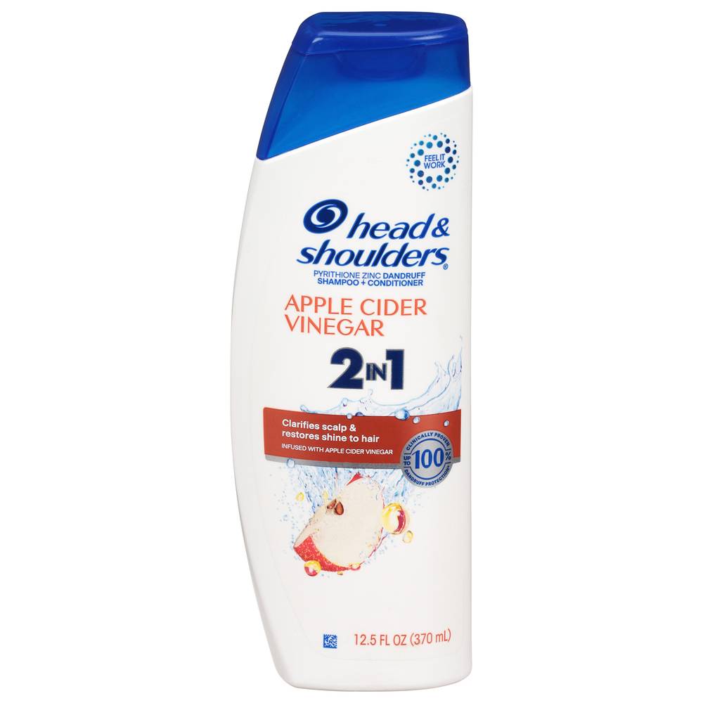 Head & Shoulders Apple Cider Vinegar 2 in 1 Dandruff Shampoo and Conditioner