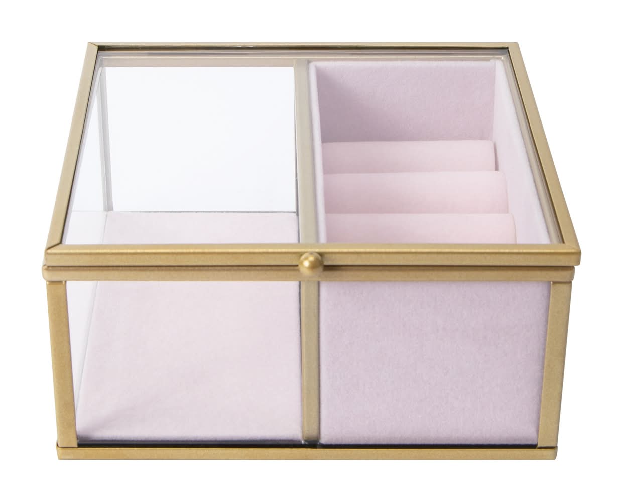 Glass Jewelry Box