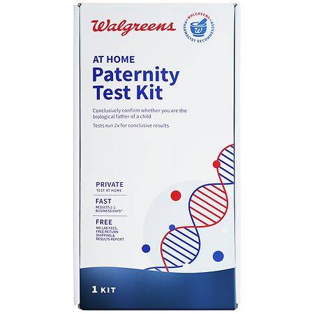 Walgreens At Home Paternity Test Kit