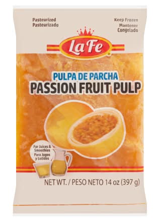 La Fe Passion Fruit Pulp (14 oz)