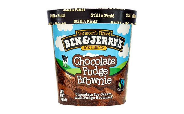 Ben & Jerry's Chocolate Fudge Brownie Ice Cream, Pint