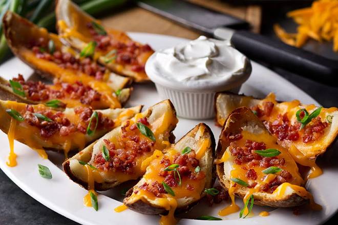 Made-From-Scratch Loaded Potato Skins