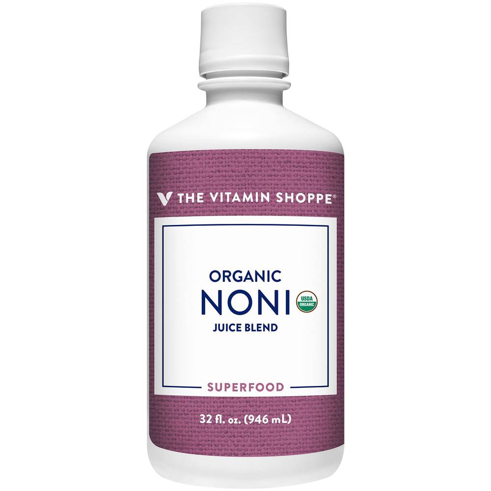 Organic Natural Noni Juice Blend - Superfruit & Antioxidant (32 Fluid Ounces)