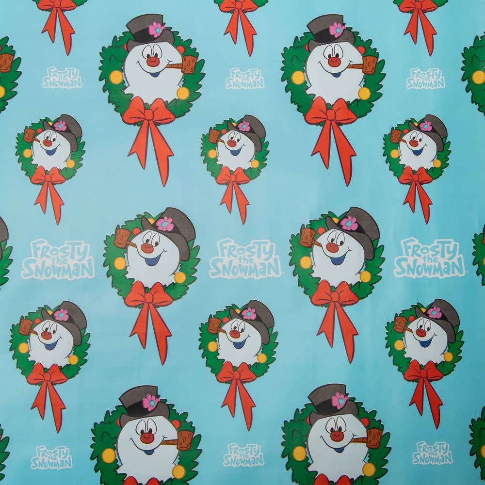 Christmas Gift Wrap Paper Frosty the Snowman