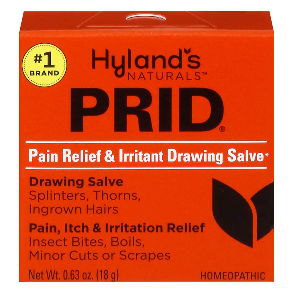 Hyland's Naturals Prid Pain Relief & Irritant Drawing Salve