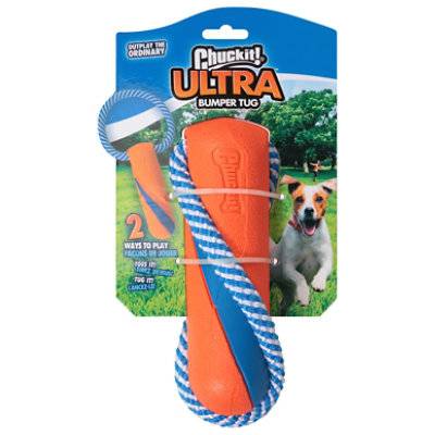 Chuckit Ultra Bumper Tug Dog Toy (medium/orange)