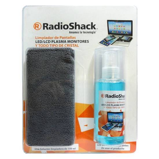 Radioshack kit limpiador de pantallas (blister 2 piezas)
