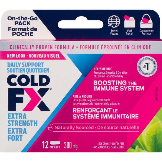 Cold Fx Extra On-The-Go, 12 Capsules (12 ea)